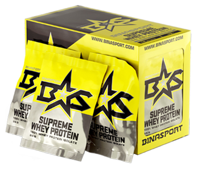 фото Протеин binasport supreme whey protein, 33 г, apple-cinnamon