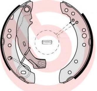 

Комплект тормозных колодок Brembo S61526