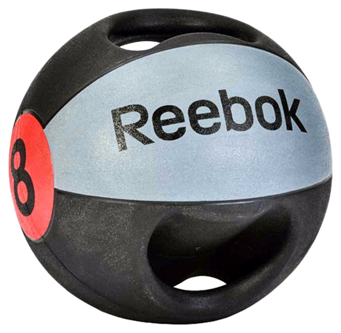

Медицинбол Reebok 8 кг RSB-10128, Красный;серый;черный