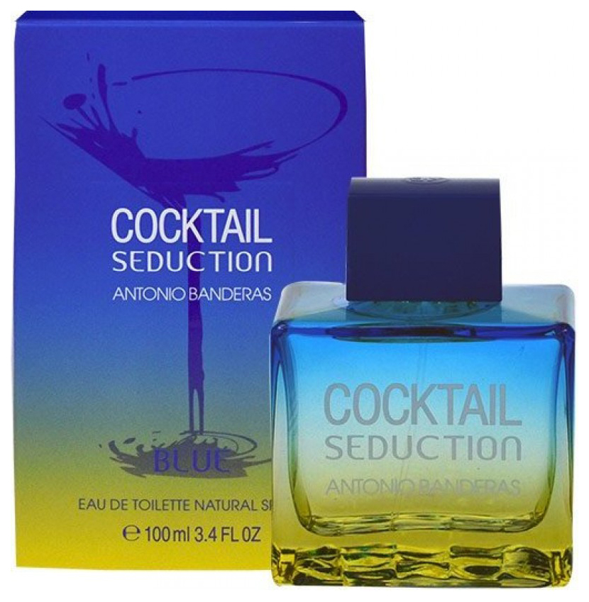 Туалетная вода Antonio Banderas Cocktail Seduction Blue For Men 100 мл