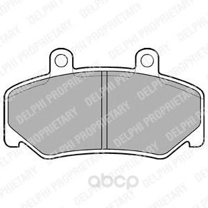 

Колодки тормозные Delphi LP643