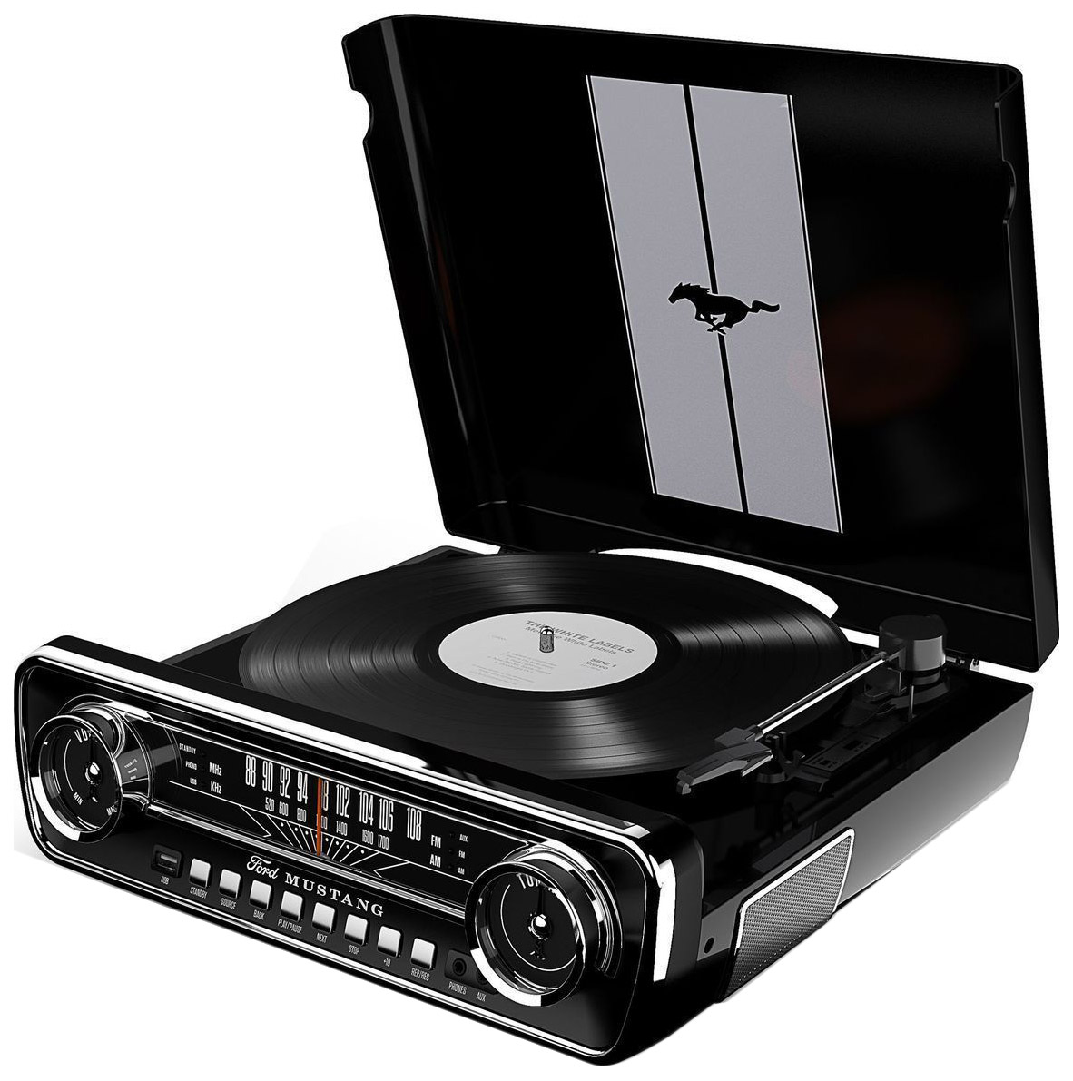 

Проигрыватель виниловых пластинок ION Audio Mustang LP Black, Mustang LP