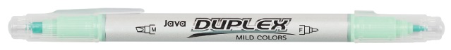 

Маркер выделитель текста Duplex 2х сторон, Салатовый