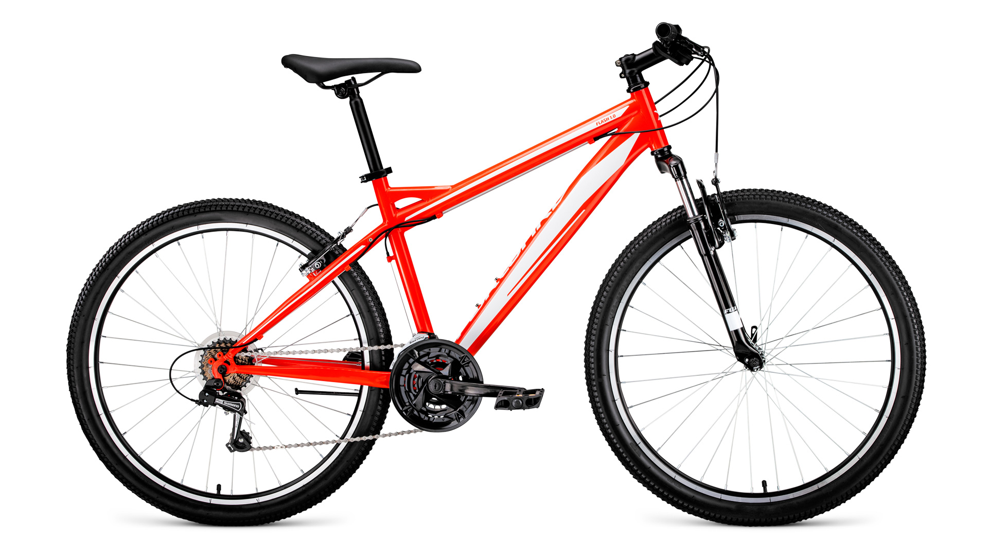 

Велосипед Forward Flash 26 1.0 2019 15" red/white, Flash 26 1.0