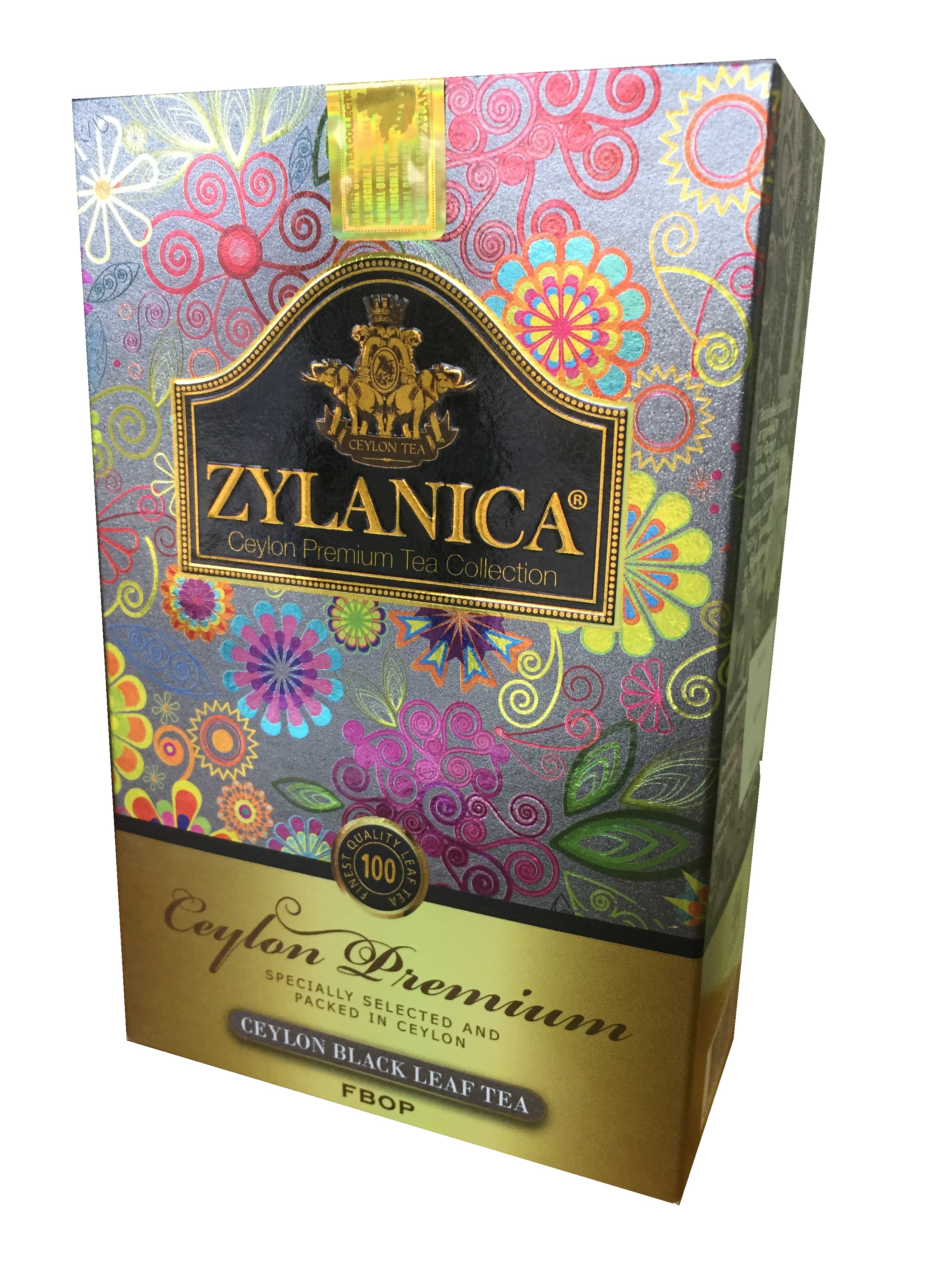 Чай черный листовой Zylanica ceylon premium collection 100 г