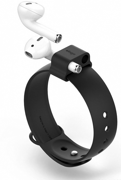 

Ремешок-держатель Elago Wrist Fit для AirPods (Black), EAPWRIST-BK