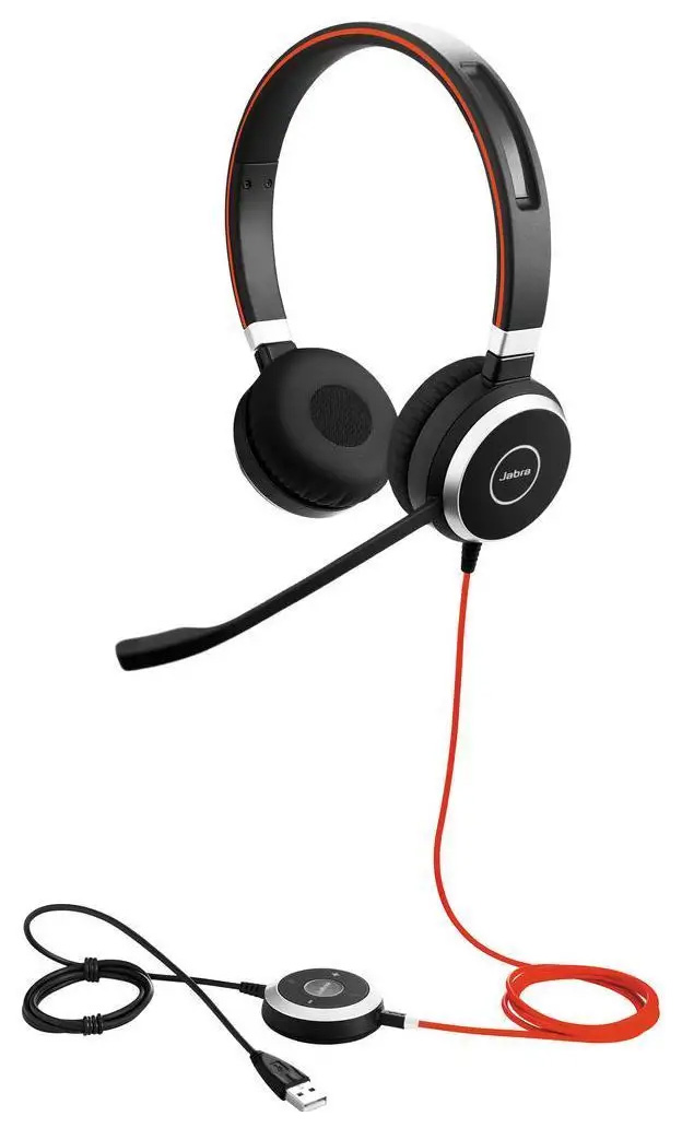 фото Гарнитура jabra evolve 40 ms stereo black/silver