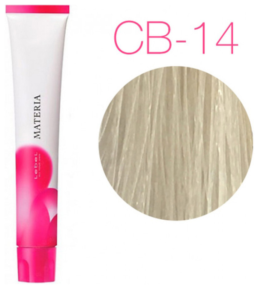 Краска для волос Lebel Materia CB14 экстра блонд холодный коричневый 80 мл