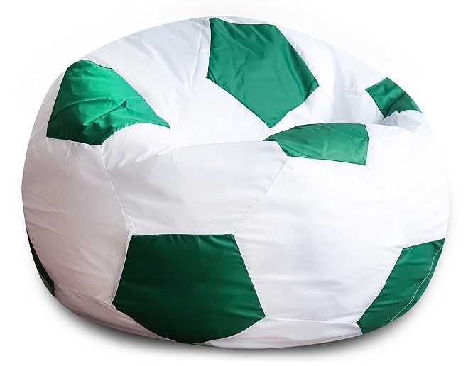 фото Кресло-мешок dreambag мяч s, белый, зеленый