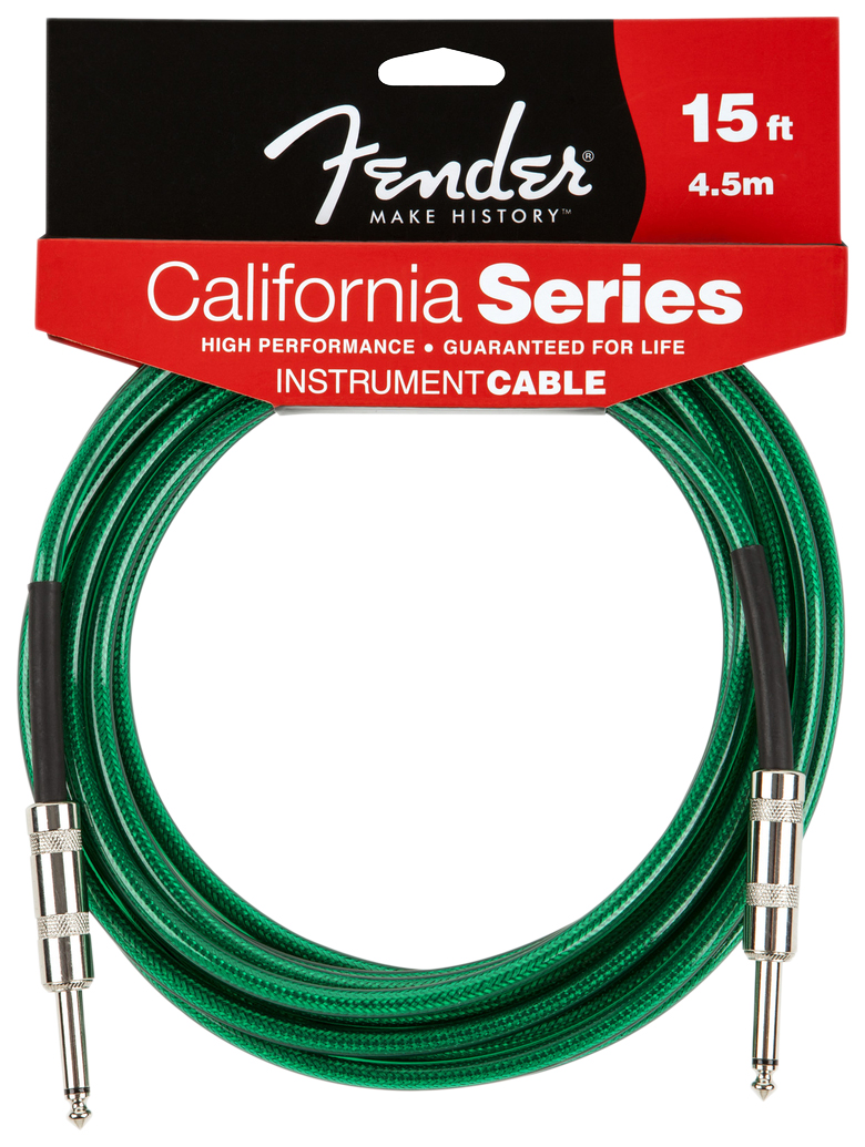 

Кабель акустический Fender California Surf Green 4,5м, Surf Green