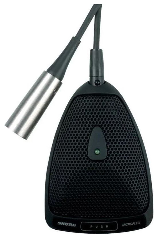 фото Микрофон shure mx393/o black