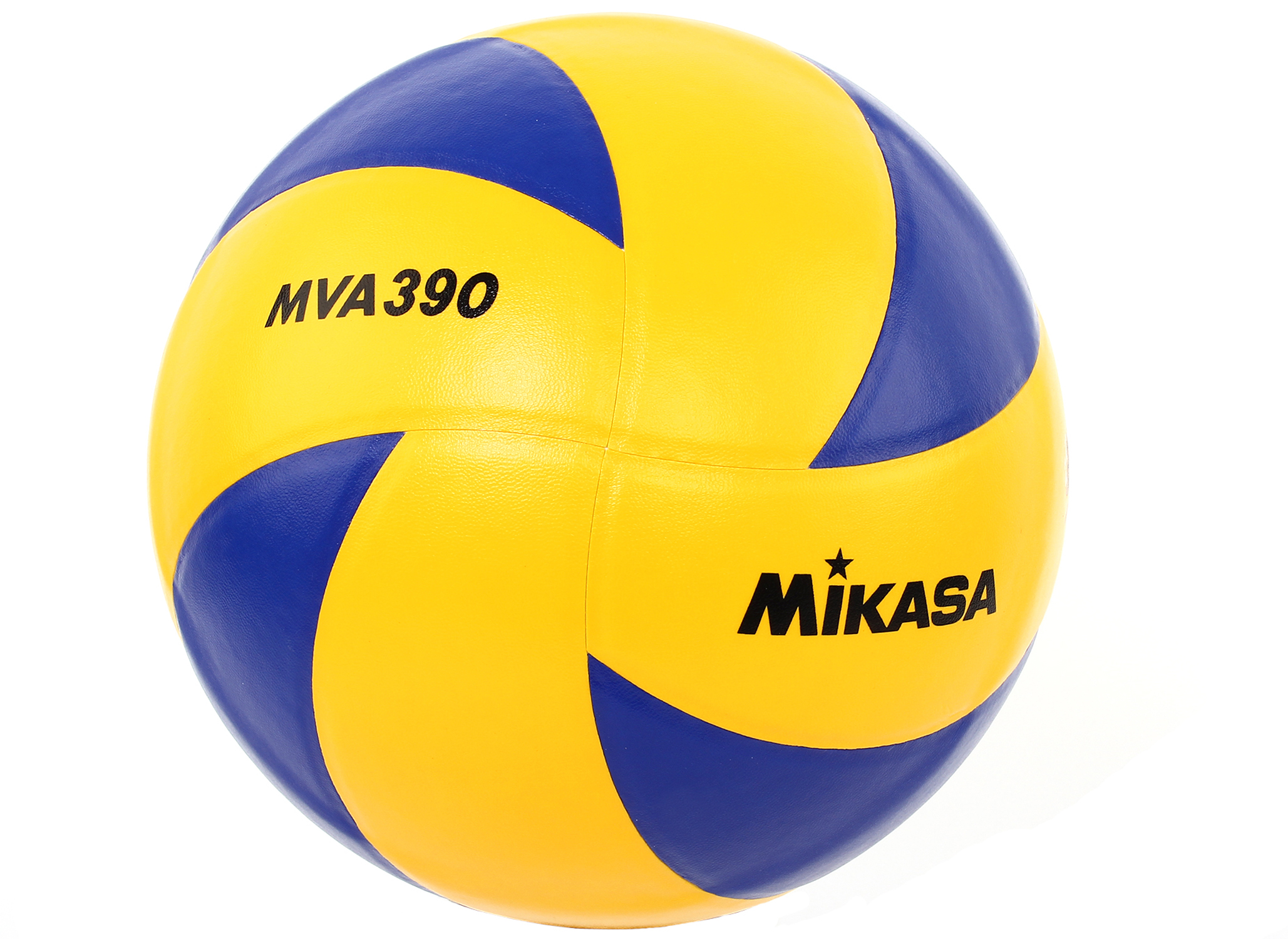 фото Волейбольный мяч mikasa mva390 №5 blue/yellow