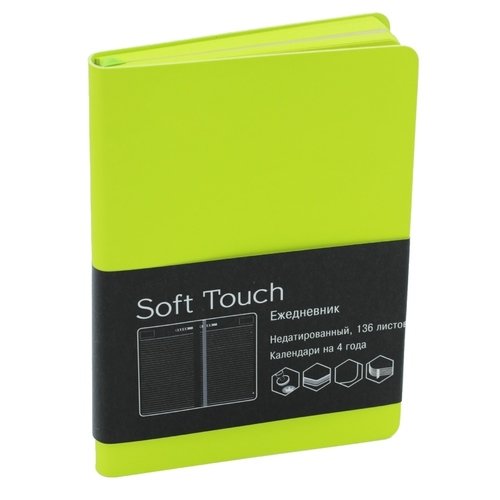 

Ежедневник КанцЭксмо Soft Touch 6+ 272 Soft Touch недатированный