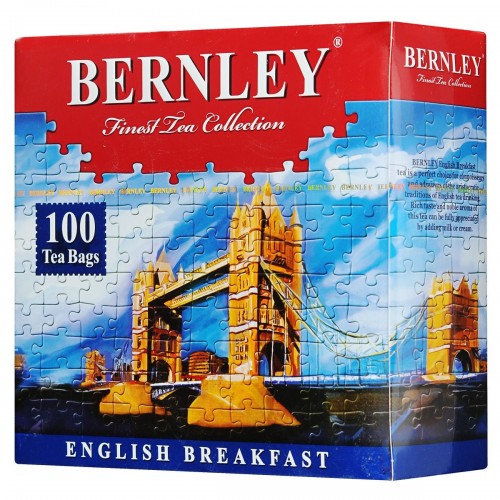 Чай черный Bernley english breakfast 100 пакетиков