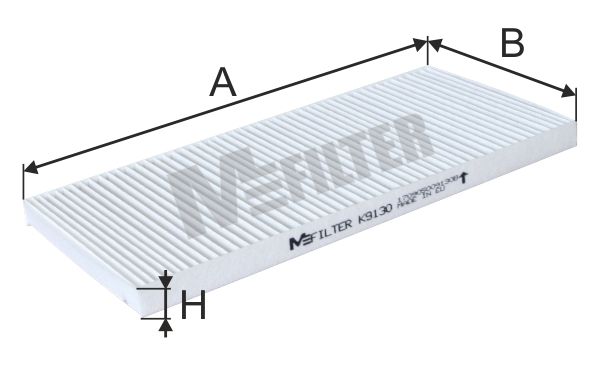 

Фильтр воздушный салона MFILTER K 9130