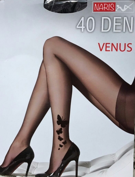 Колготки женские Naris Naris Venus 40 черные 2 (S); 3 (M)