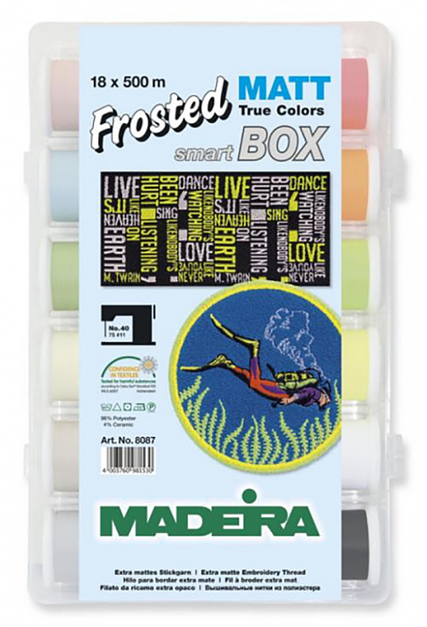 

Набор Frosted Matt №40 Madeira арт,8087, Разноцветный