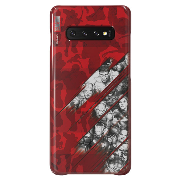 фото Чехол samsung для s10+ marvel red (gp-g975hifghwi)