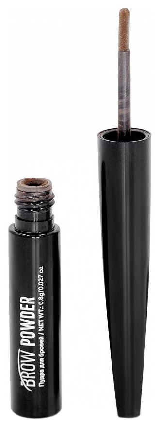 фото Пудра для бровей lucas' cosmetics brow powder dark brown 0,8 г