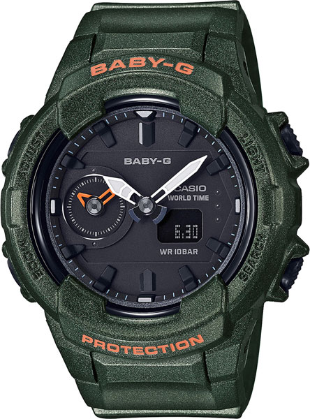 фото Наручные часы кварцевые женские casio baby-g bga-230s-3a