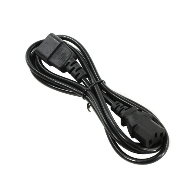 Кабель Aopen IEC 320 C13-IEC 320 C14, M-F 1,8м Black (ACE001-1.8M)