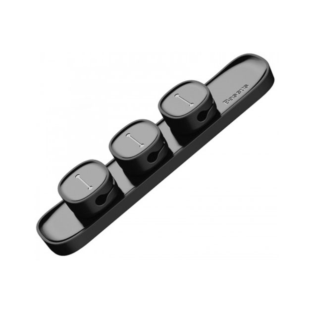 

Магнитный держатель для проводов Baseus Peas Durable Magnetic (Black), Peas Durable Magnetic