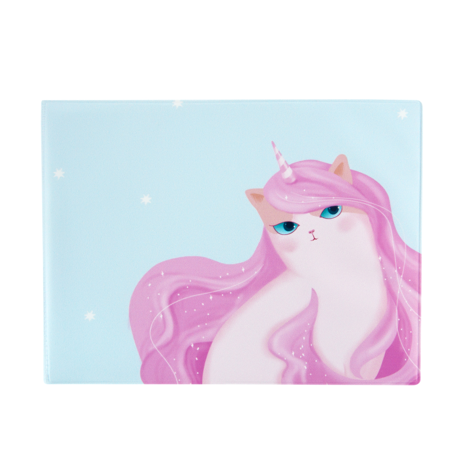 

Обложка на зачетную книжку Kawaii Factory "Зеленоглазая кошечка"