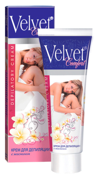 Крем для депиляции Velvet Comfort 100 мл compliment крем для депиляции с жасмином velvet 100