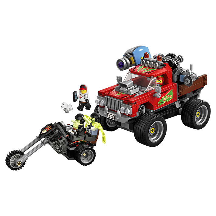 Конструктор LEGO Hidden Side 70421 Трюковый грузовик Эль-Фуэго как поймать грузовик