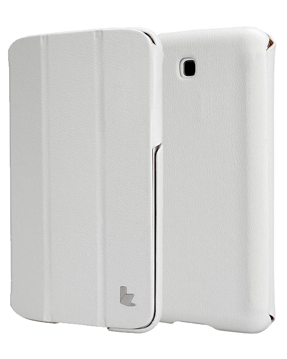 фото Чехол jisoncase executive для samsung galaxy tab 3 7.0 p3200/ p3210 white