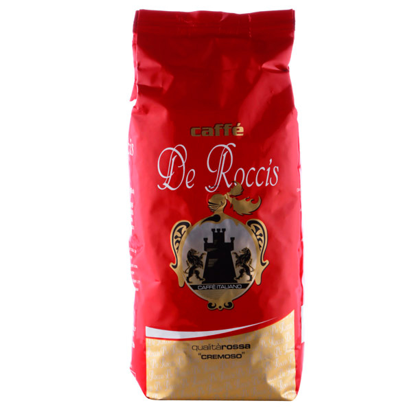 

Кофе в зёрнах De Roccis Cremoso Италия 1 кг, Rossa 1 кг
