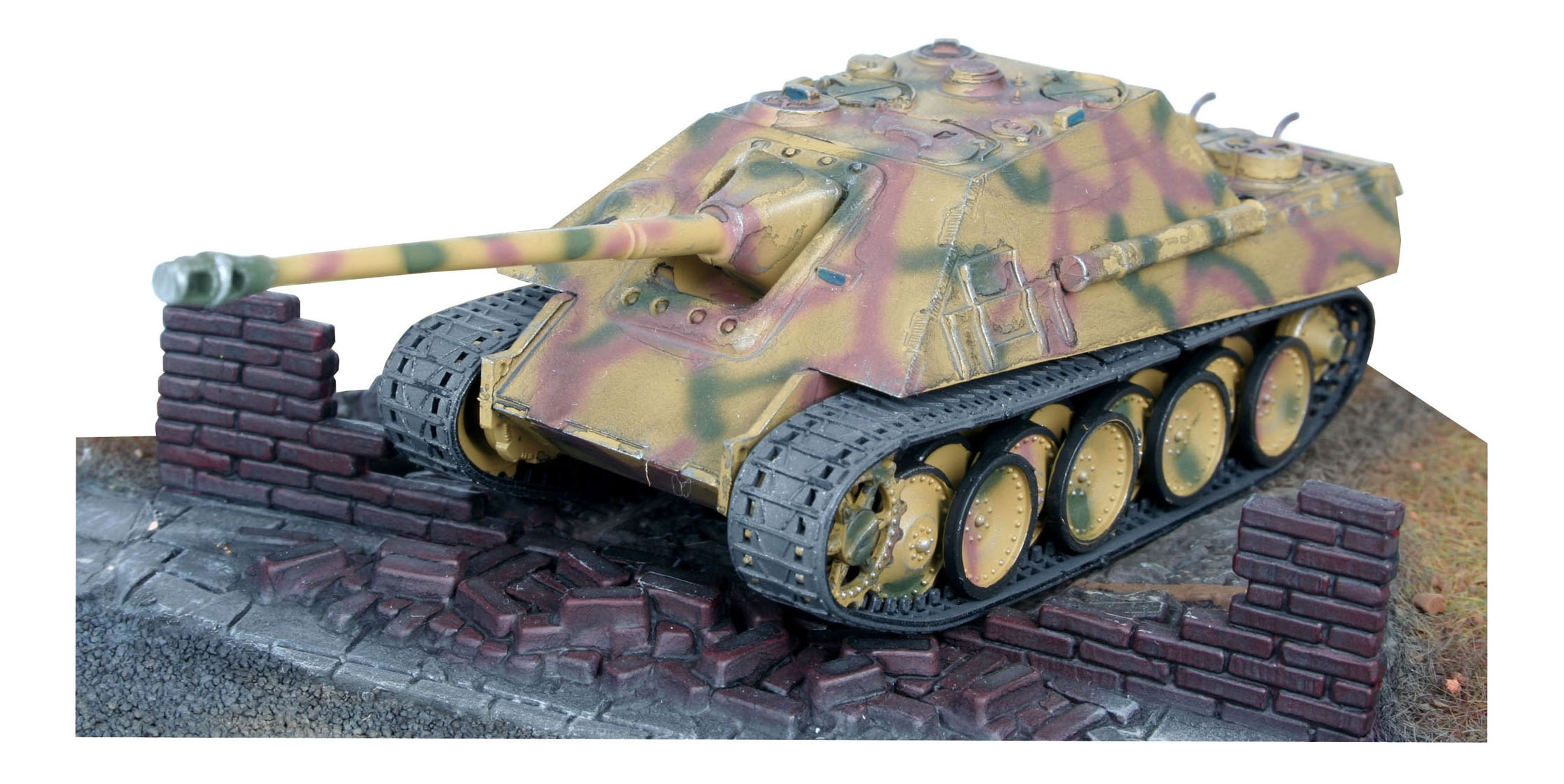 

Немецкая самоходно-артиллерийская установка jagdpanther 1:76