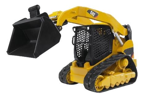 Мини-погрузчик гусеничный Bruder CAT с ковшом погрузчик колёсный bruder jlg 2505 telehandler с телескопическим ковшом