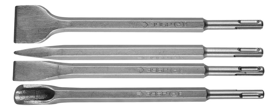 

Зубило SDS+ для перфораторов и отбойных молотков Зубр 29360-H4, 29360-H4