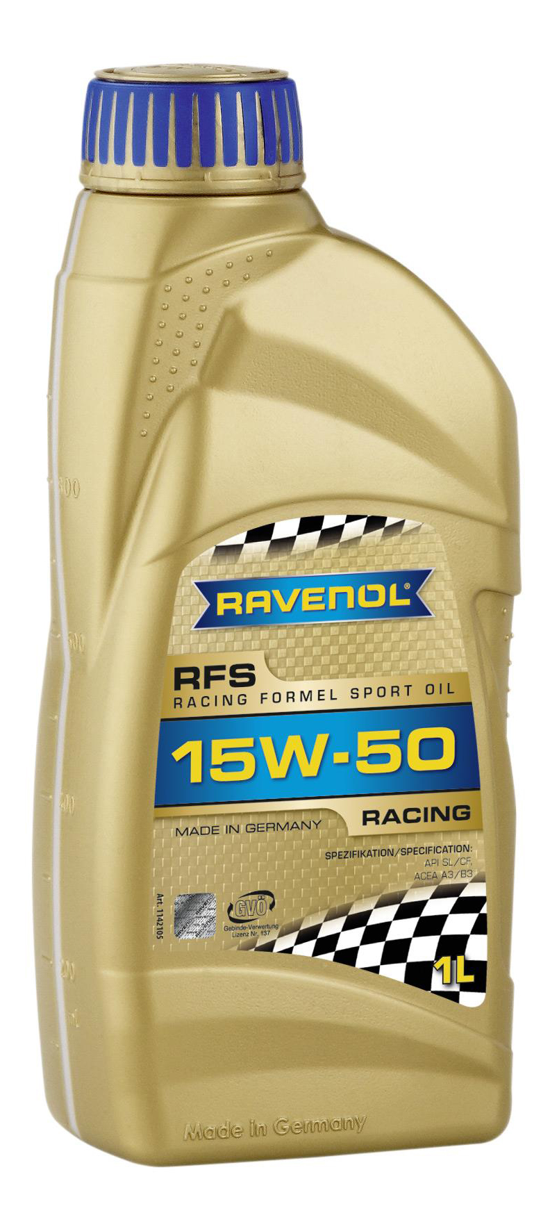 фото Моторное масло ravenol racing formel sport sae 15w-50 1л