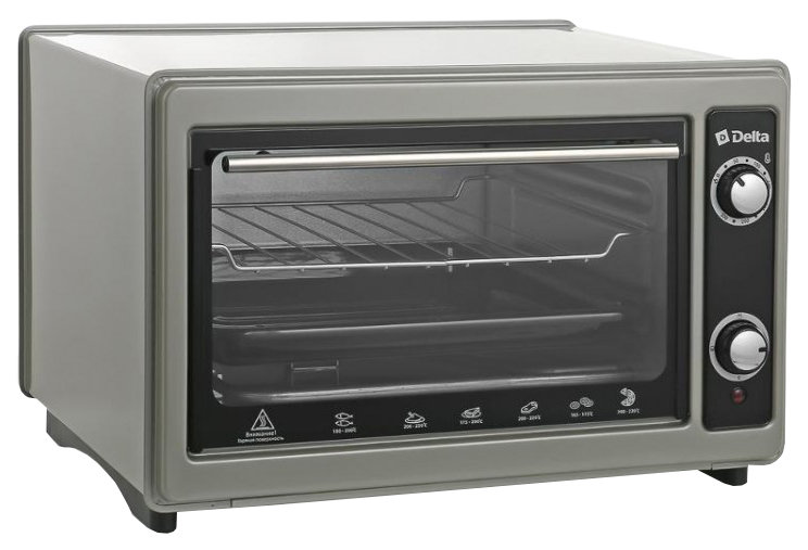 

Мини-печь Delta D-022 GY Grey, D-022