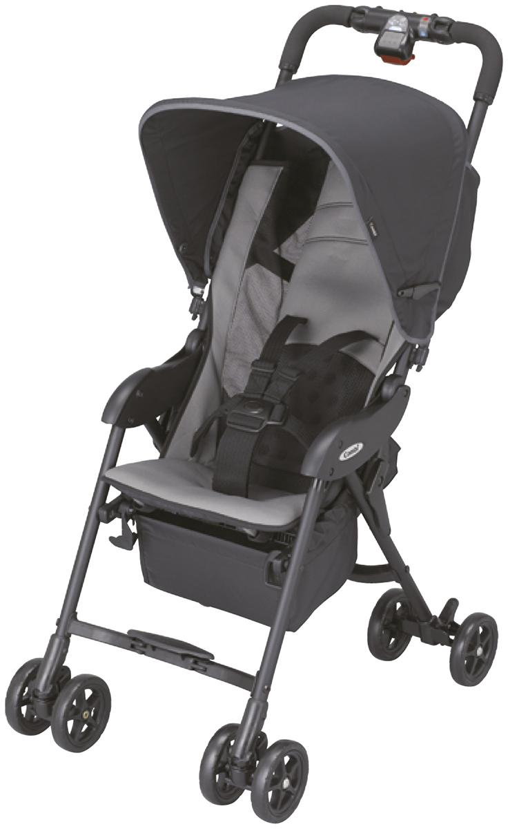 фото Прогулочная коляска combi quickids rz-240 black