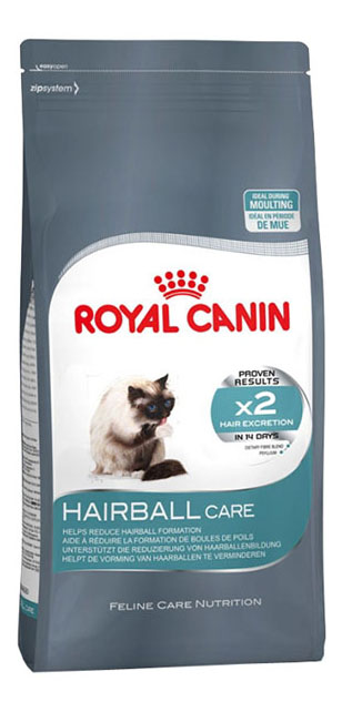 фото Сухой корм для кошек royal canin hairball care, для выведения шерсти, 10кг