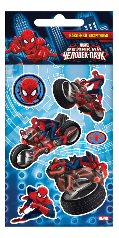 

Наклейка декоративная для детской комнаты Липуня Marvel. 3D Человек-Паук, marvel. 3D Человек-Паук