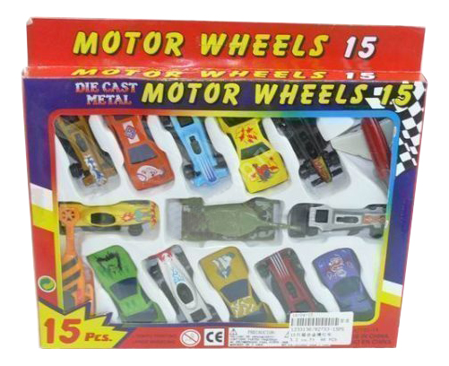 

Игровой набор Global Way Shares Motor Wheels 15 шт