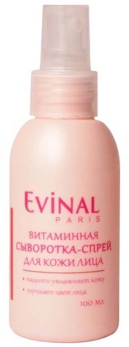 фото Витаминная сыворотка-спрей для лица evinal 100 мл