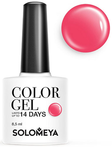 фото Гель-лак для ногтей solomeya color gel, оттенок merlot, 8,5 мл