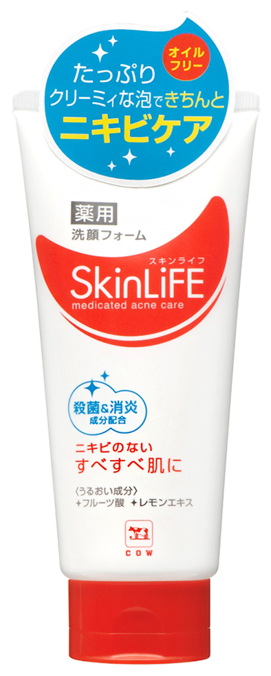 

Средство для проблемной кожи Cow Brand Skinlife Medicated Acne Care Cleansing Foam, skinlife Medicated Acne Care Foaming Facial Wash