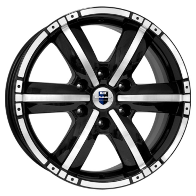 

Колесный диск K&K КС469 R18 8J PCD6x139.7 ET38 D108.1 (12630), Черный, кС469