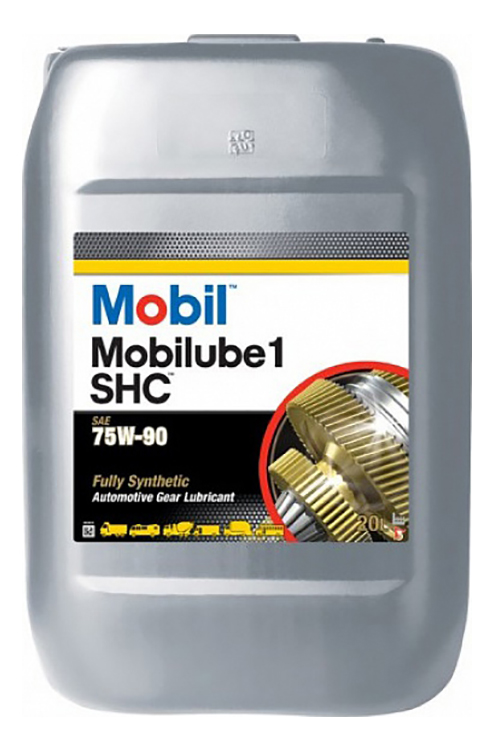 фото Трансмиссионное масло mobil mobilube 1 shc 75w90 20л 152738