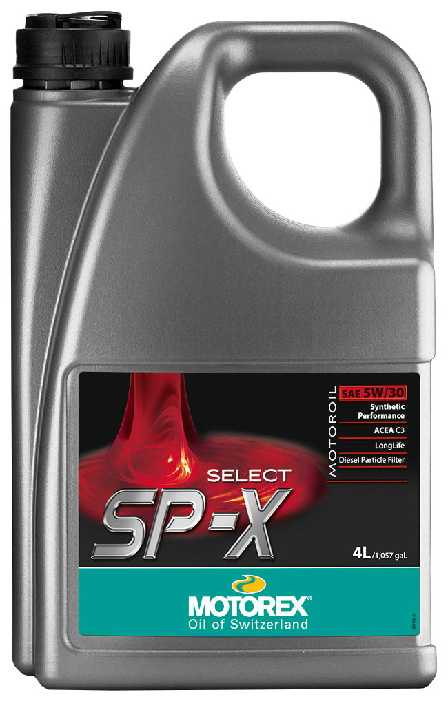 Моторное масло Motorex Select SP-X 5W30 4л 5393₽