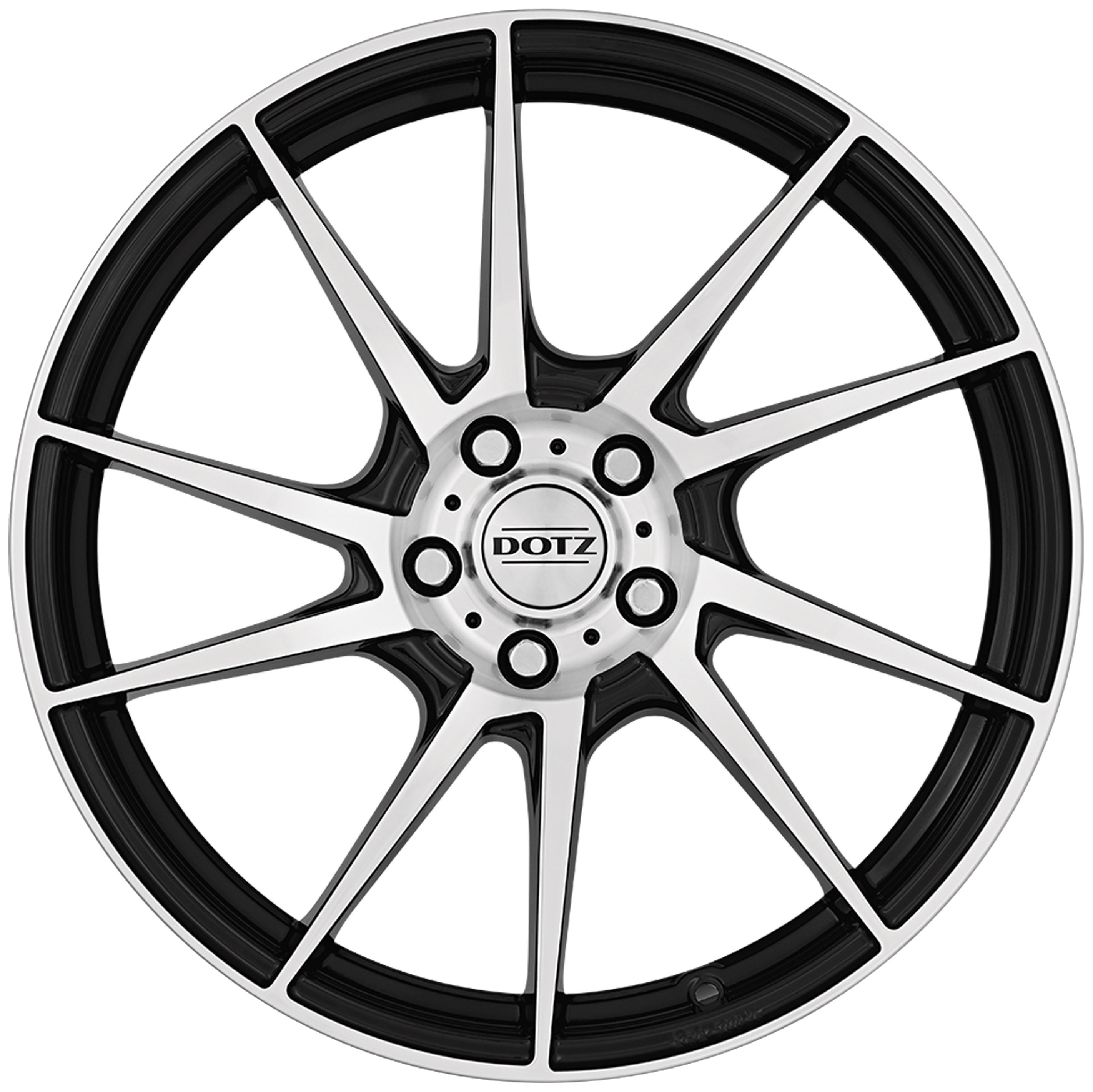 фото Колесный диск dotz kendo r17 7j pcd5x114.3 et40 d71.6 (okey0bp40)