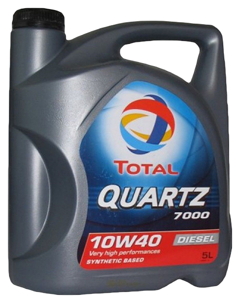 фото Моторное масло total quartz diesel 7000 10w-40 5л