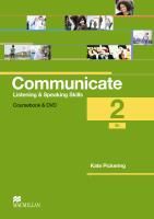 фото Communicate 2 student's book pack macmillan