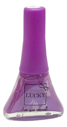 Лак для ногтей Lukky Детская косметика тон 06 темно-малиновый петушок и бобовое зёрнышко девочка и лиса